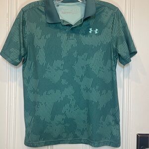 Under Armour Green Performance Polo Shirt